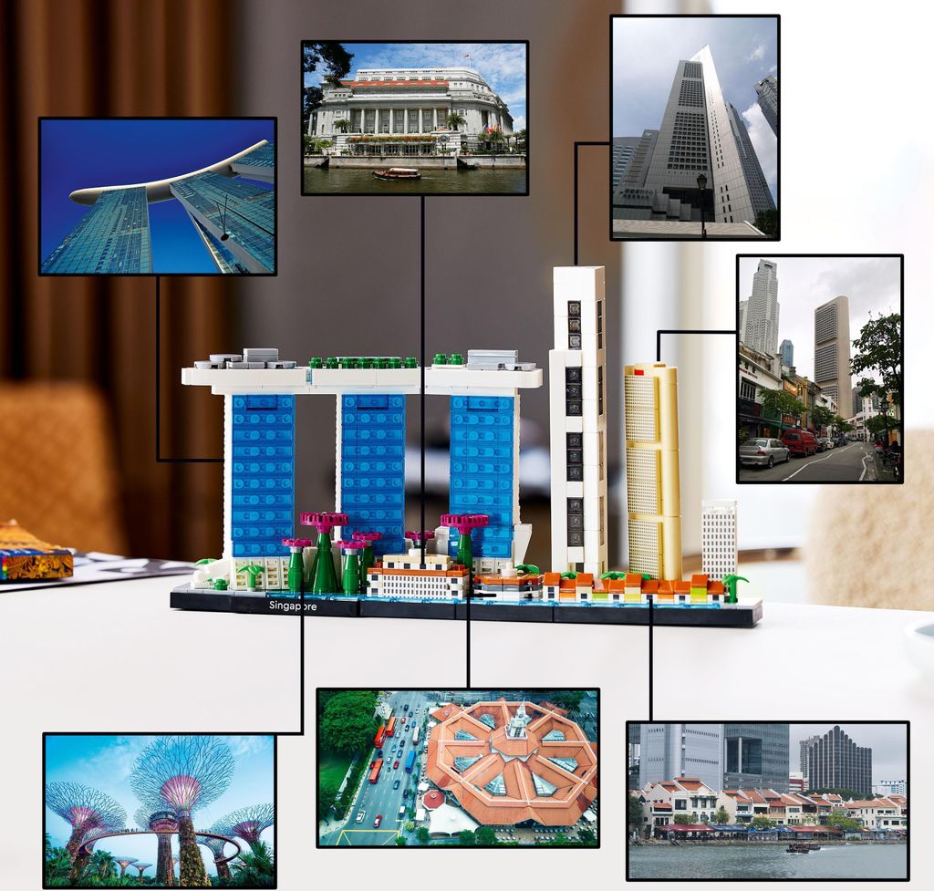 LEGO Architecture 21057 Singapur Zdjęcie produktu 4
