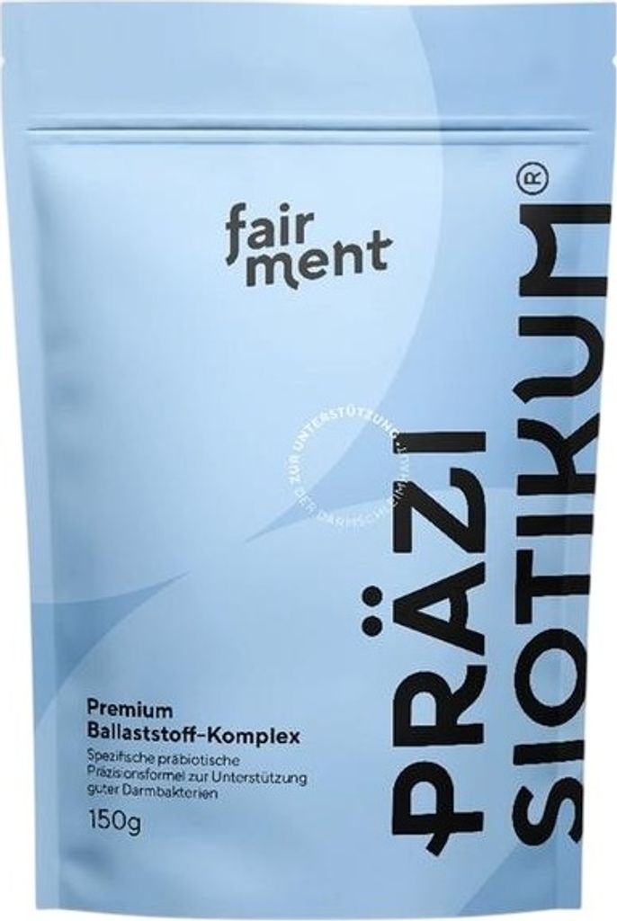Fairment Präzisiotikum | 150 g | Ballaststoff-Komplex mit drei Oligosacchariden | 100% natürliche Zutaten | vegetarisch