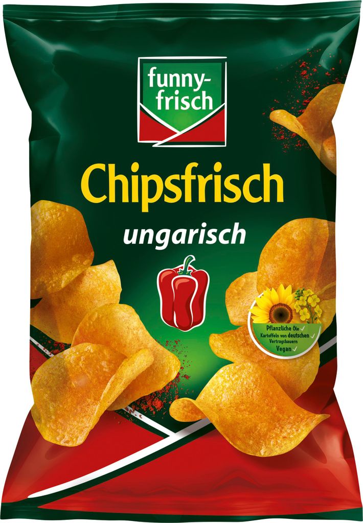 Funny Frisch Chipsfrisch ungarisch 12 x 40 g