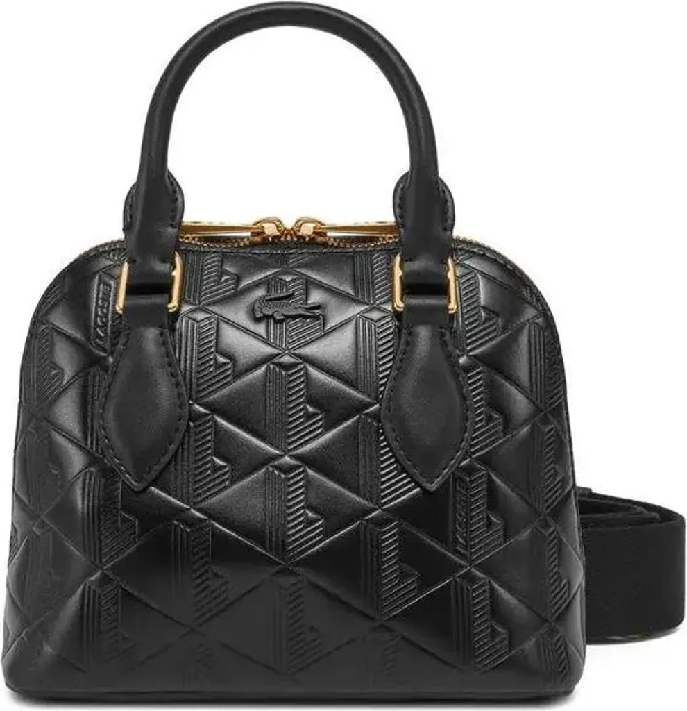 Sac à main Lacoste Maheki Noir : fini le désordre dans votre grand sac