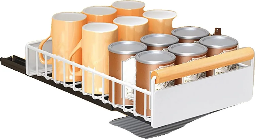 Rangement sous évier coulissant en acier, Idéal Cuisine et Salle de Bain