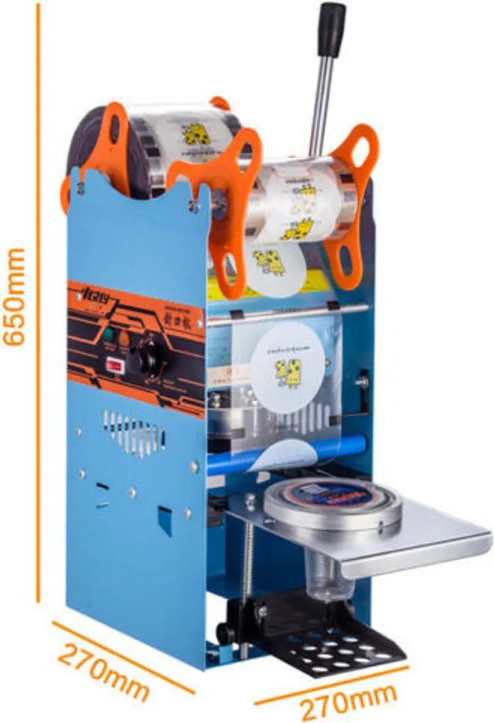 Scelleuse de Gobelets Électrique pour Bubble Tea et Café - Topchances - 9