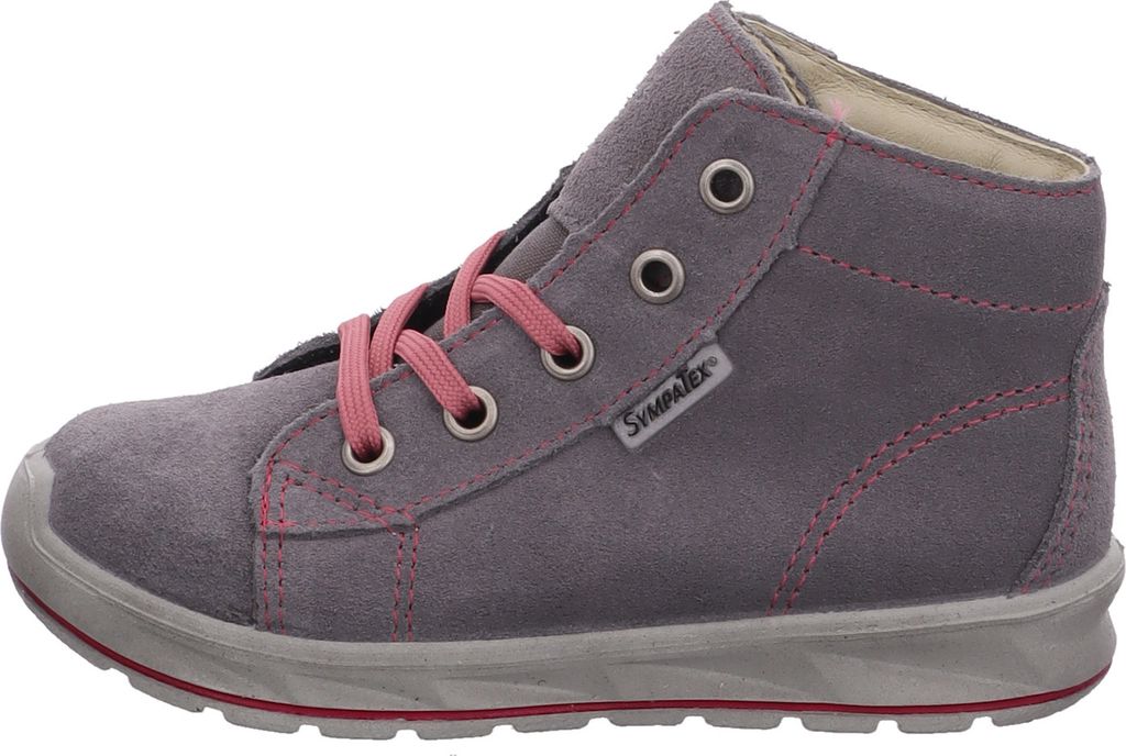 RICOSTA Niño Botas ZAYNI,Ancho: Estrecha (WMS),plantilla Desmontable, Sympatex,botas Con Cordones,booties,impermeable,Azul (nautic / 170),20 EU