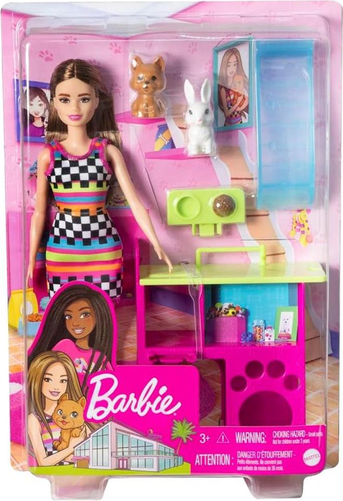 Barbie Mattel Puppe Vogel mit Tieren Produktbild 