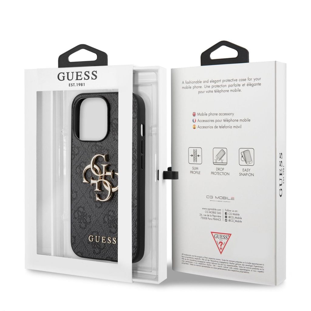 Guess Guhcp13L4Gmggr Iphone 13 Pro / 13 6.1 Šedý/Šedý Pevný Obrázek produktu 