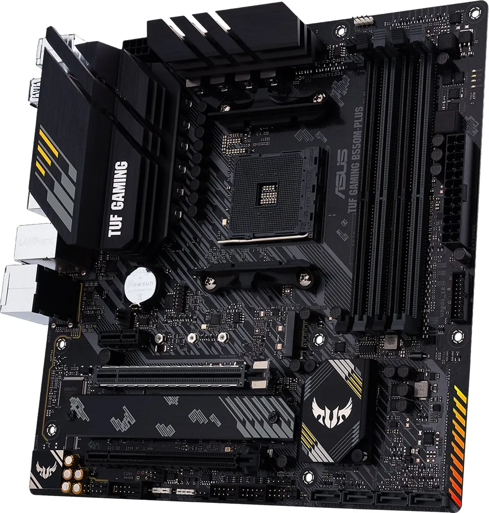 Asus TUF B550M-Plus Gaming AM4 | Aura Sync RGB e PCIe 4.0 Micro-ATX