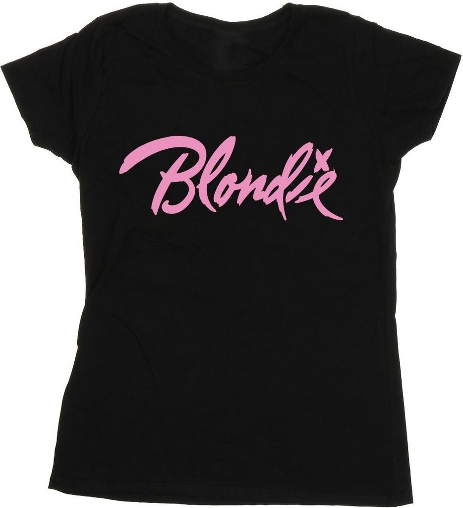 Blondie - T-Shirt für Damen BI19794 (L) (Schwarz)