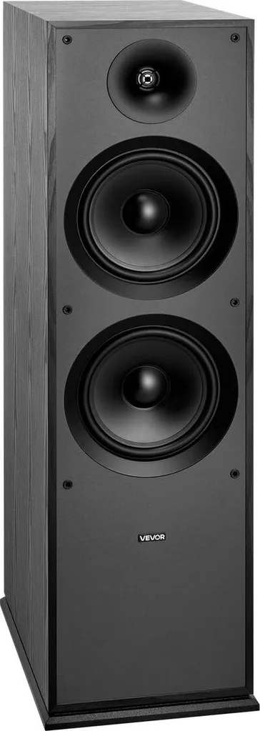Enceinte colonne 2 voies 600W avec double woofer 203mm et tweeter Pro
