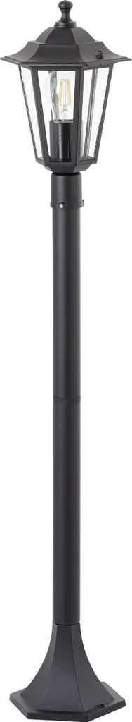BRILLIANT Carleen Lampe d'allée décorative noire 100cm E27 IP44