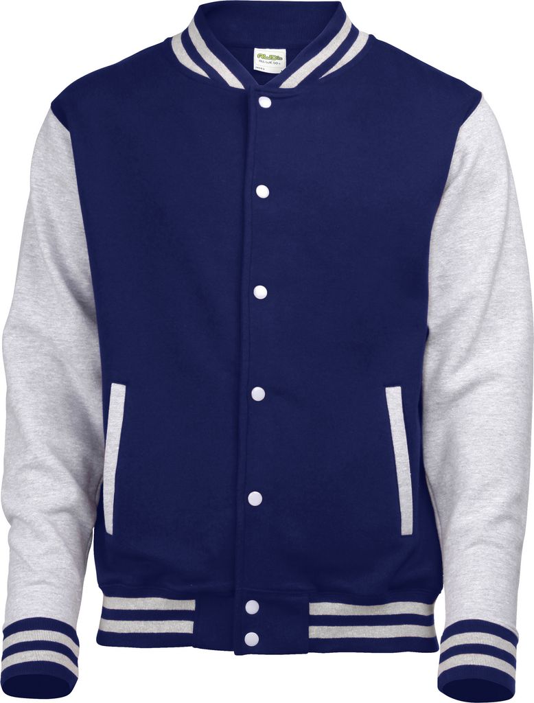Awdis Uni College-Jacke RW175 (XL) (Dunkelblau/Grau)
