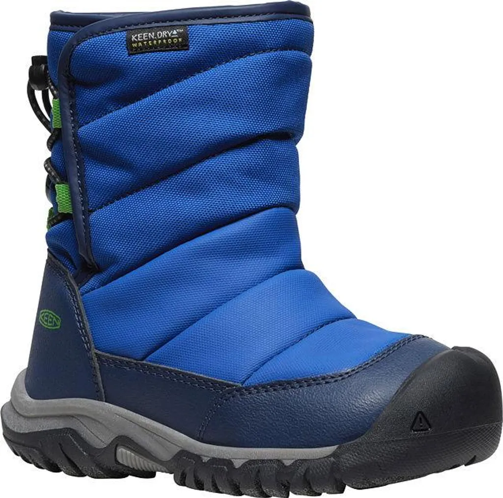 Bottes de Neige Imperméables KEEN Puffrider WP pour Enfant - Bleu Navy