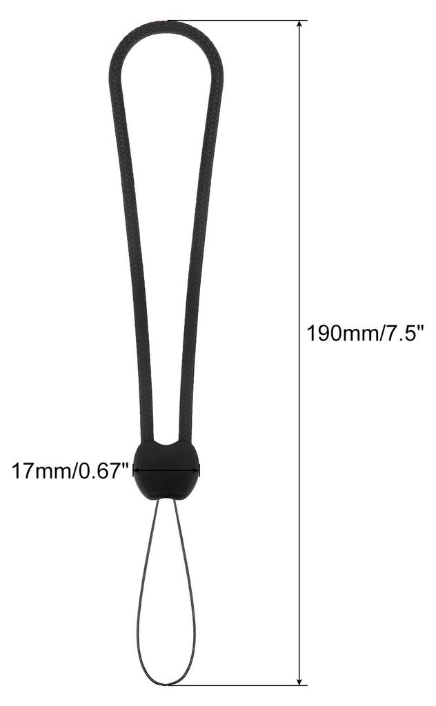 Handschlaufe, Lanyard kurze kleine Handgelenk B?nder Hand Lanyards Silikonkautschuk fš¹r Stift Regenschirm Wasserkocher Kamera USB-Sticks Tasten ...
