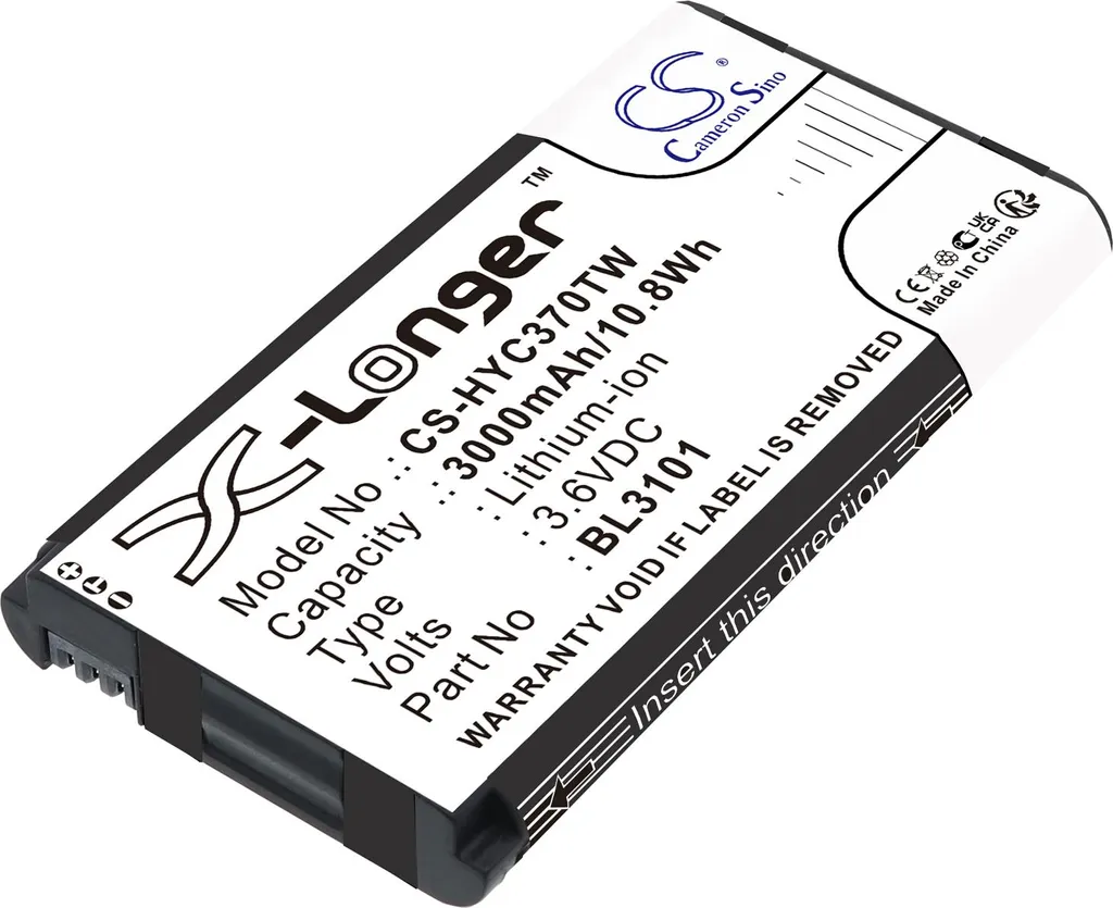 Batterie de secours Hytera PNC370 - Idéal pour remplacer la BL3101