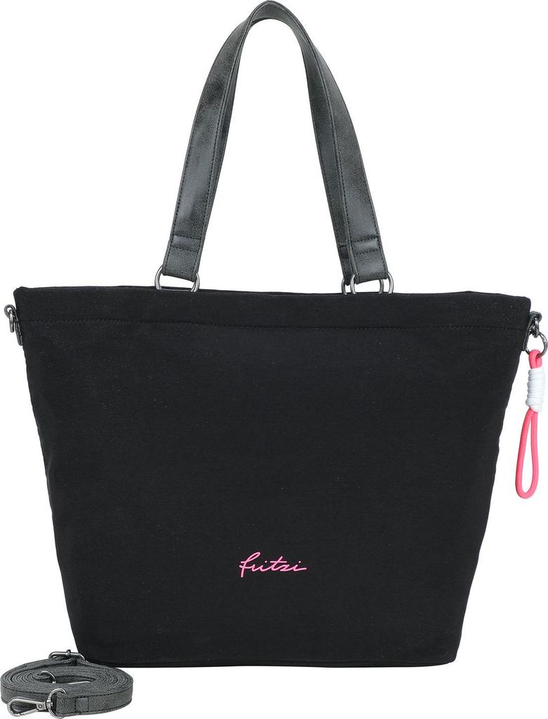 Fritzi aus Preußen Schultertasche Lea Shopper Black schwarz