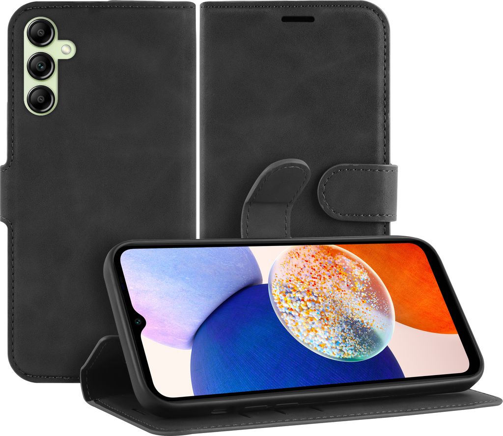 Hülle Samsung Galaxy A14 4G, Galaxy A14 5G Schutzhülle - Cazy - Schwarz