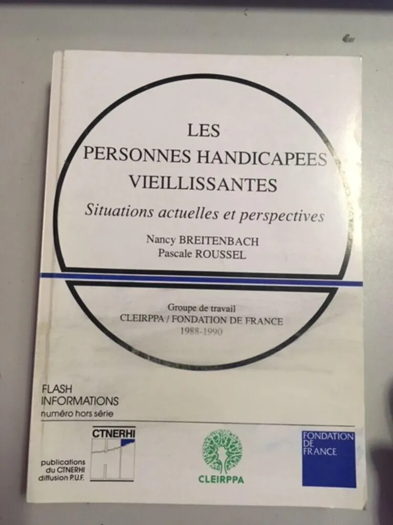 Les personnes handicapées vieillissantes : expertise et solutions 2024