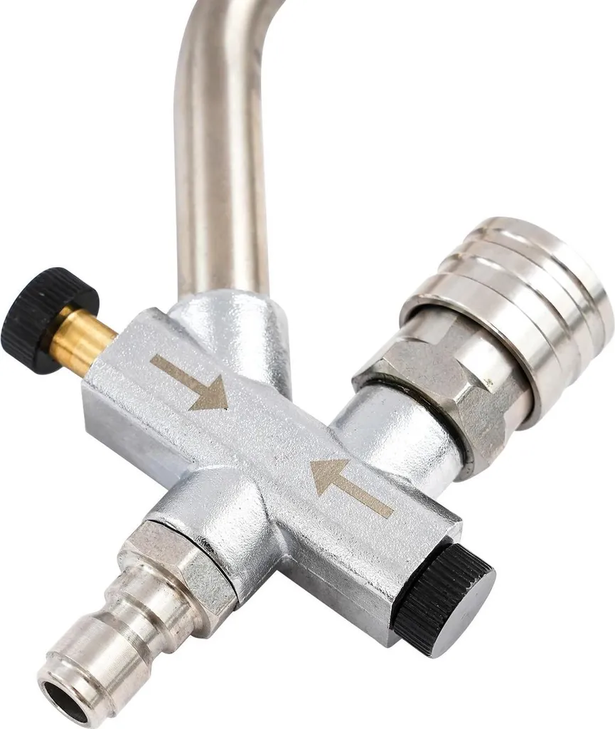 Lance haute pression 4000 PSI avec robinet pour stopper les fuites