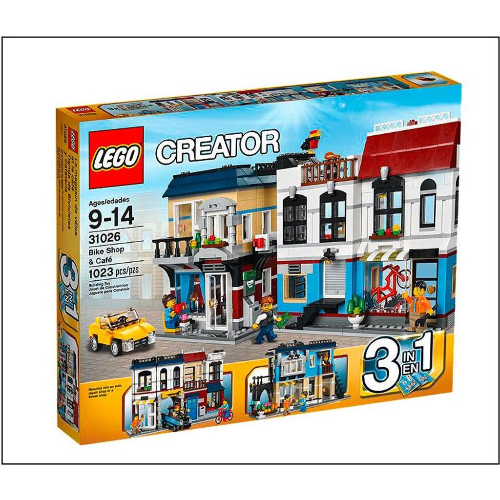 Lego 31026 Creator - sklep rowerowy i kawiarnia Zdjęcie produktu 