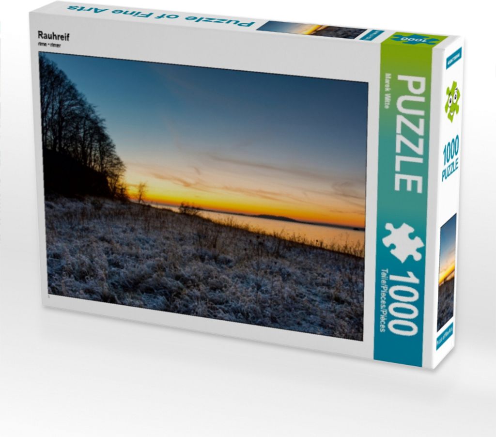CALVENDO Puzzle Rauhreif | 1000 Teile Lege-Größe 64x48cm Foto-Puzzle für glückliche Stunden