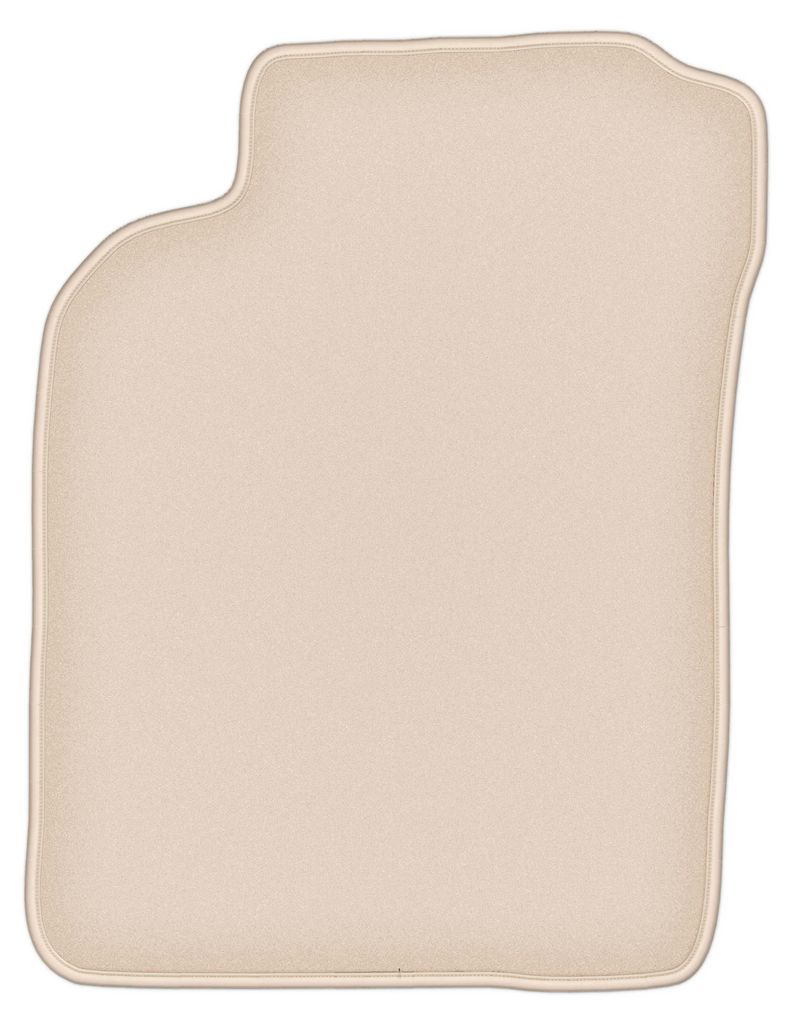 DURBAN Beige Velours-Fahrerfußmatte für Nissan Almera N15 Schrägheck, Limousine (1995-2000)