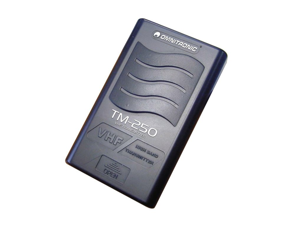 Omnitronic 13075012 Kabelloser Mikrofonsender Taschensender (13075012)
