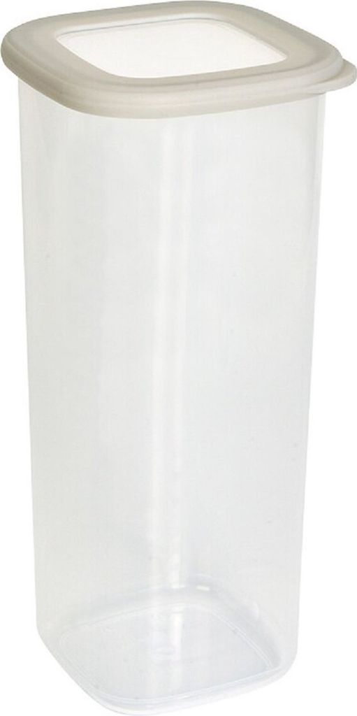 MICHELINO Aufbewahrungsbox Vorratsdose Vorratsbehälter für eine gut sortierte Vorratskammer 1750ml Beige