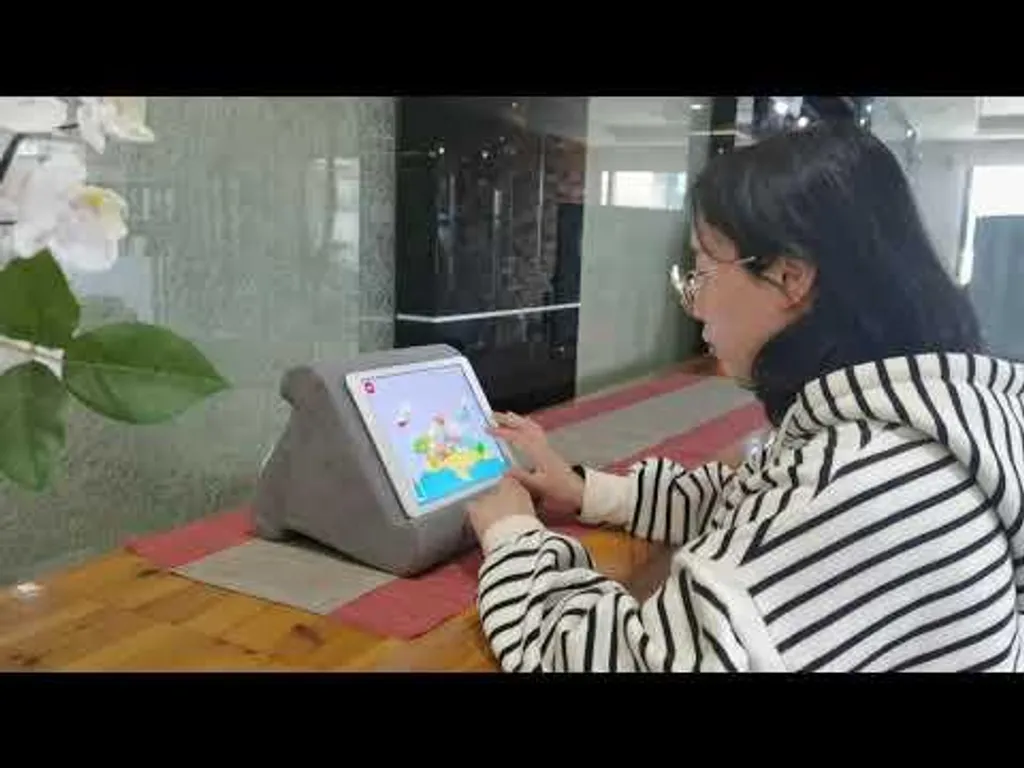 Support pour tablette multi-angles en mousse mémoire de forme verte - 5