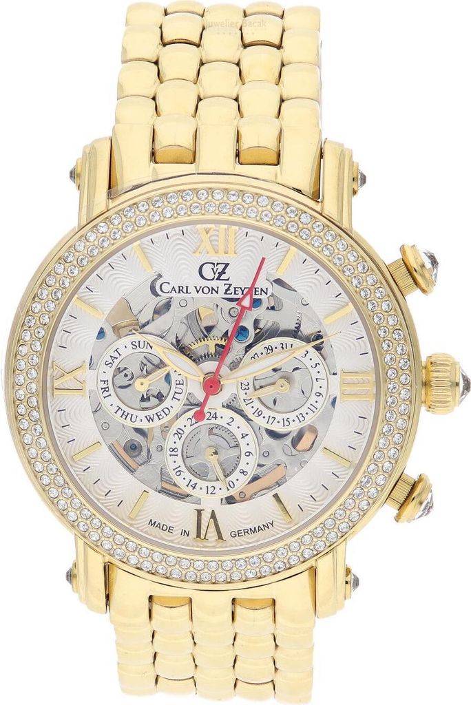 Carl von Zeyten Damenarmbanduhr Kniebis CVZ0062GWMS Produktbild 