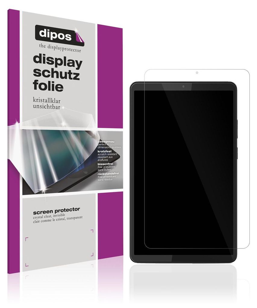 2x Schutzfolie für Lenovo Tab One 8.7 Zoll klar Produktbild 