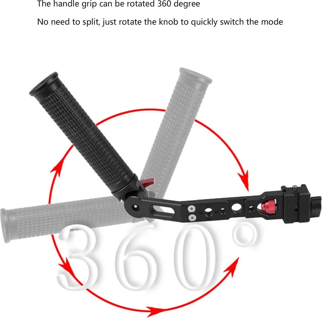 Support de main pliable et rotatif pour DJI RS3 et RSC2 en aluminium - 5