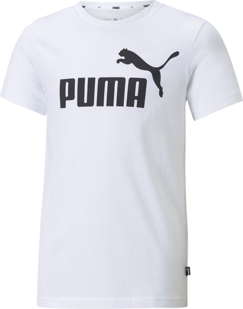 PUMA AG ESS Logo Tee B PUMA WHITE PUMA WHITE 110 Produktbild 
