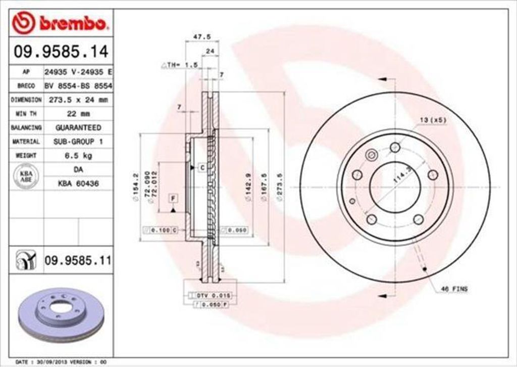 Bremsscheibe Produktbild 