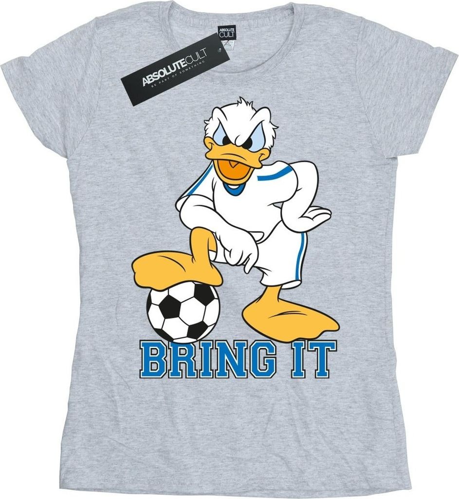 Disney - "Bring It" T-Shirt für Damen BI31237 (S) (Grau)