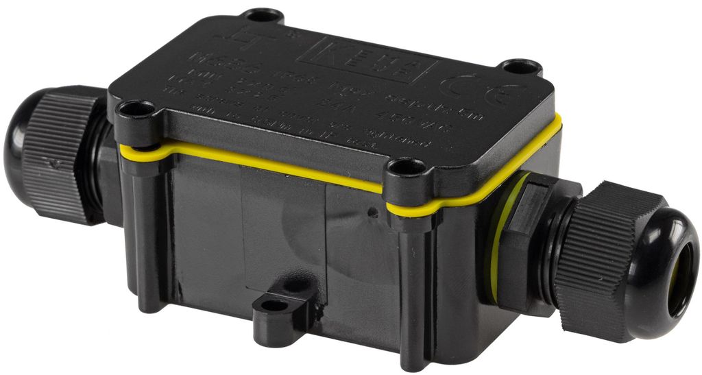 Kabelverbinderbox 2 Anschlüsse IP68 230V Ø 9-12mm für Produktbild 
