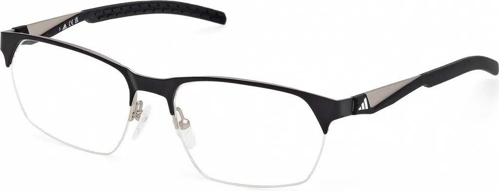 Lunettes Adidas SP5097 Gunmetal fini les montures lourdes et fragiles
