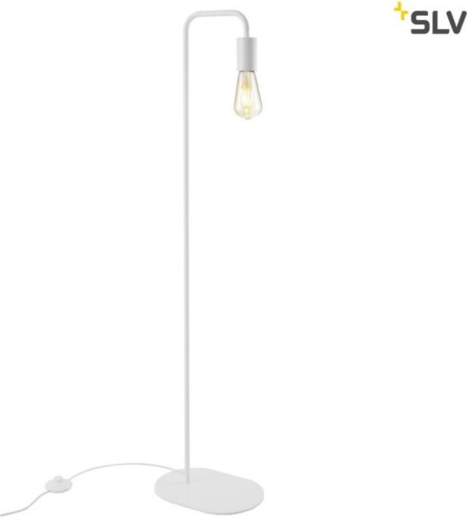 SLV 1002145 FITU FL Indoor Stehleuchte E27 weiß max. 24W Produktbild 