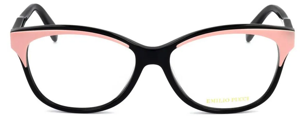 Pucci Ep5164 Noir : Lunettes légères en acétate au design moderne et sobre - 2
