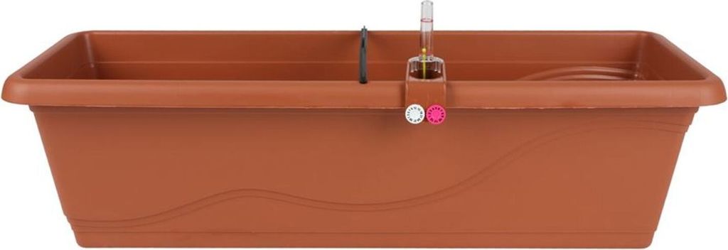 Blumenkasten terrakotta 59cm Balkonkasten Pflanzkasten Produktbild 