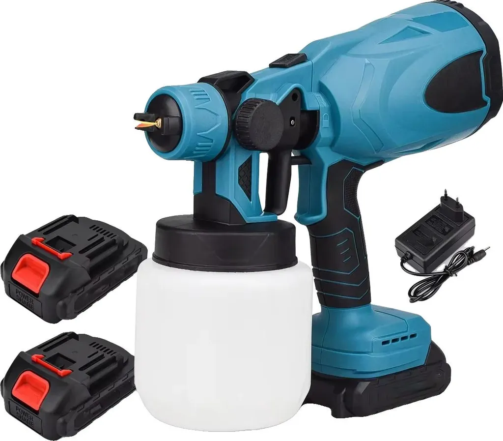 Pulvérisateur électrique 800 ml stop fatigue : pack avec 2 batteries