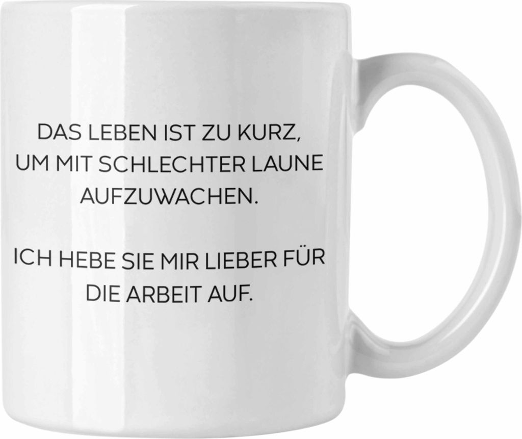 Trendation - Lustige Tasse mit Spruch für Frauen Männer Produktbild 