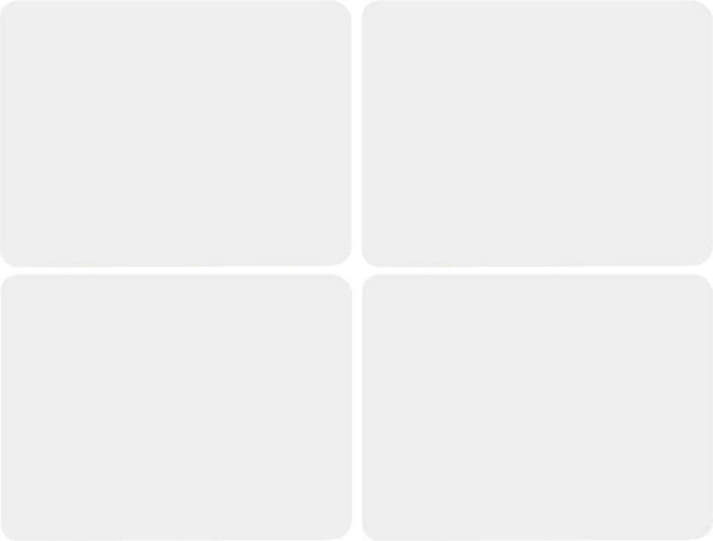 CANDeal 4 Stück Platzdeckchen Silikon Platzsets Platzmatten Untersetzer Teller rutschfeste Küche Tischsets für Tisch Geschirr Gläser 40 * 30 * ...