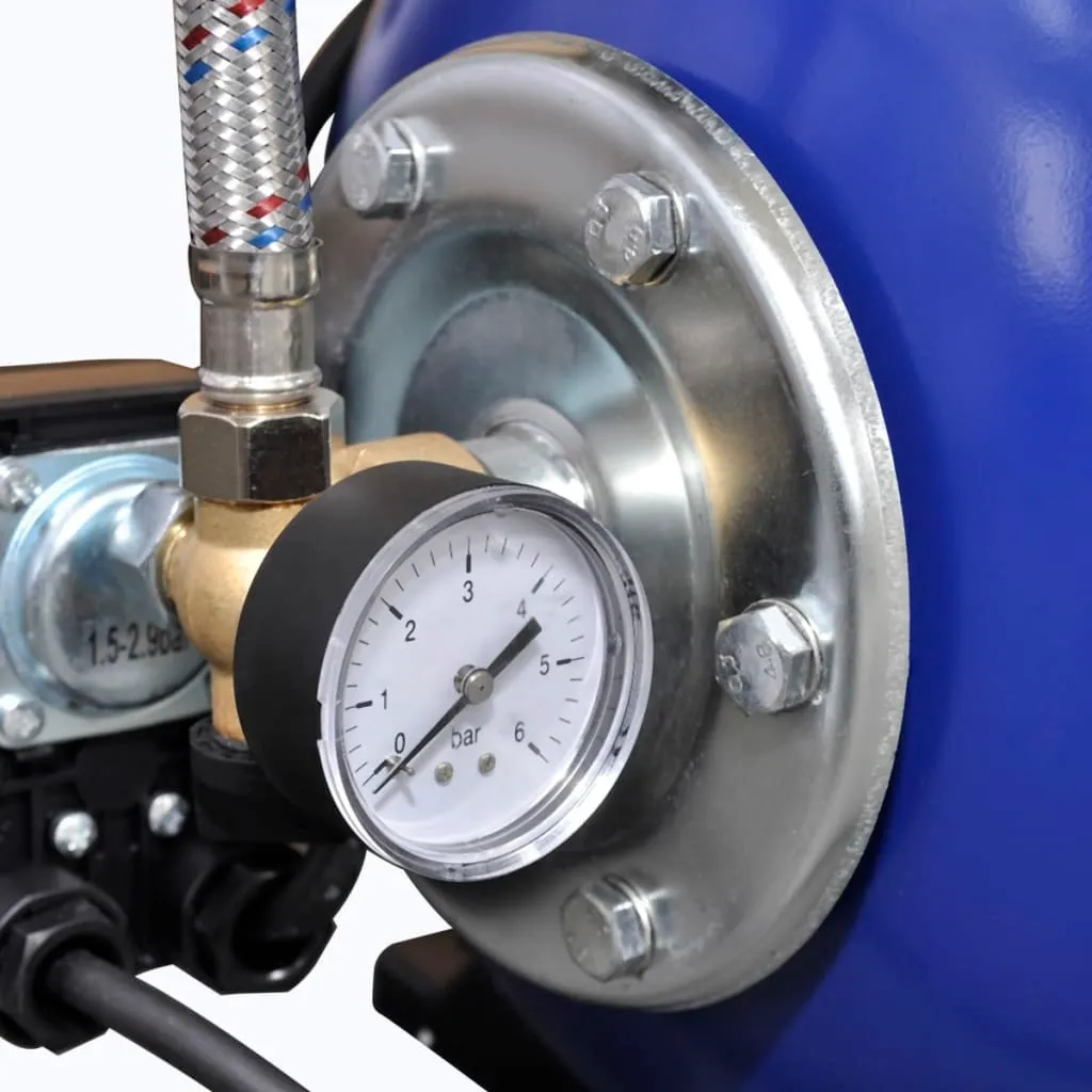 Pompe d'eau domestique vidaXL 1200W bleue pour surpresseur de maison