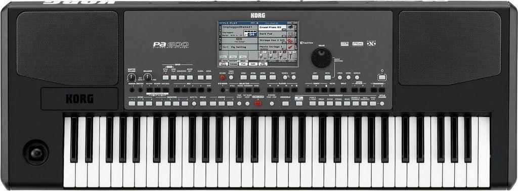 Korg PA600, 61 Schlüssel, USB, 1030 mm, 378,3 mm, 127 mm, 11 kg
