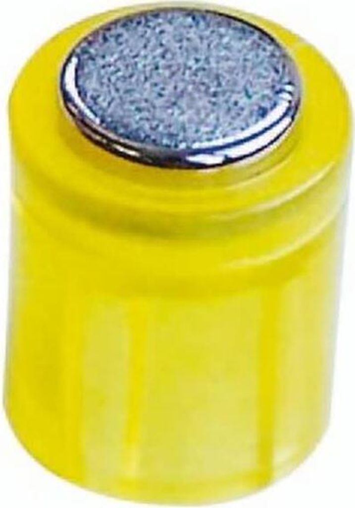 Magnet Power Zylinder 14x19mm VE=50 Stück gelb