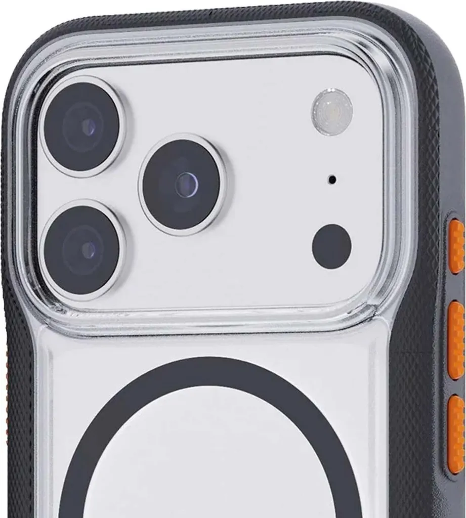 Coque iPhone 17 Pro MagSafe Tech21 EvoPro Noir pour Usage Quotidien - 2