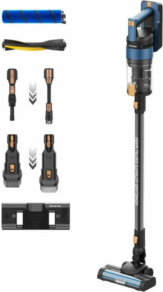 Taurus Homeland Ult. Dig. Wash aspirateur sans fil avec écran digital