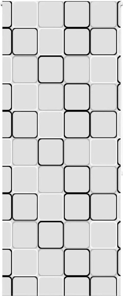 vidaXL Sprchová roleta 90x240 cm šírka látky 86 cm Obrázok produktu 