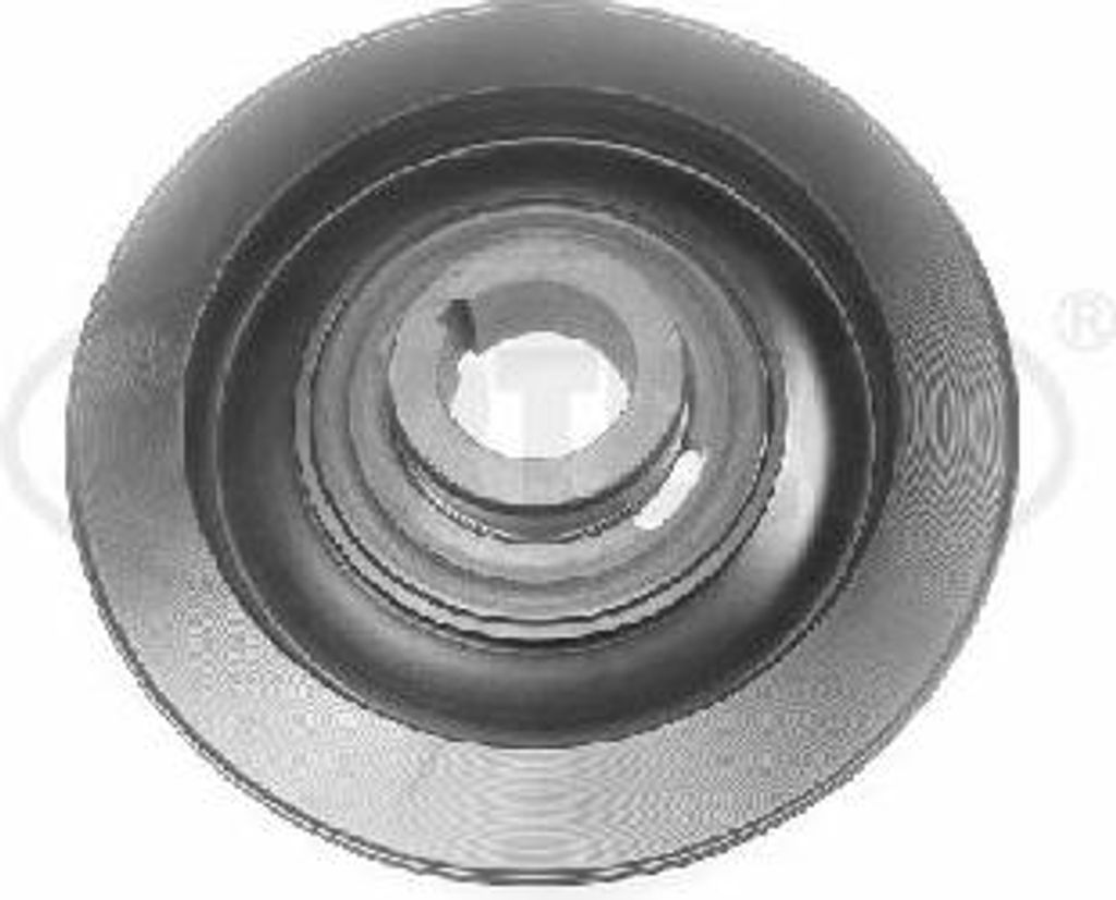 CORTECO 80000085 Riemenscheibe, Kurbelwelle OE 9128177 kompatibel mit Zafira, Vectra, Sintra, Signum, Omega, Frontera B, Astra G
