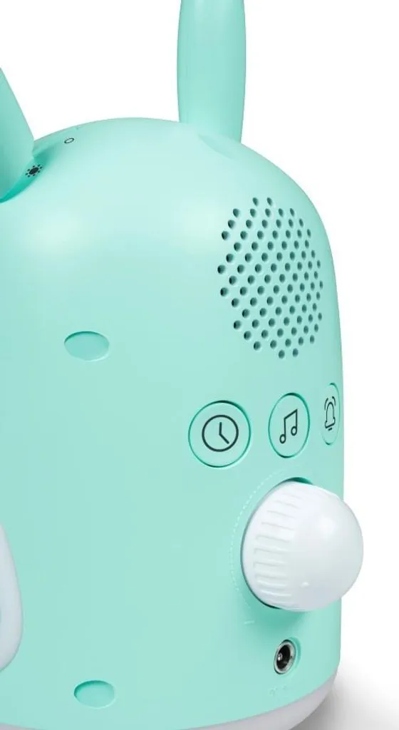 Réveil Éducatif Lapin pour Enfant avec LED Bleu et Alarmes Buzzers - 20