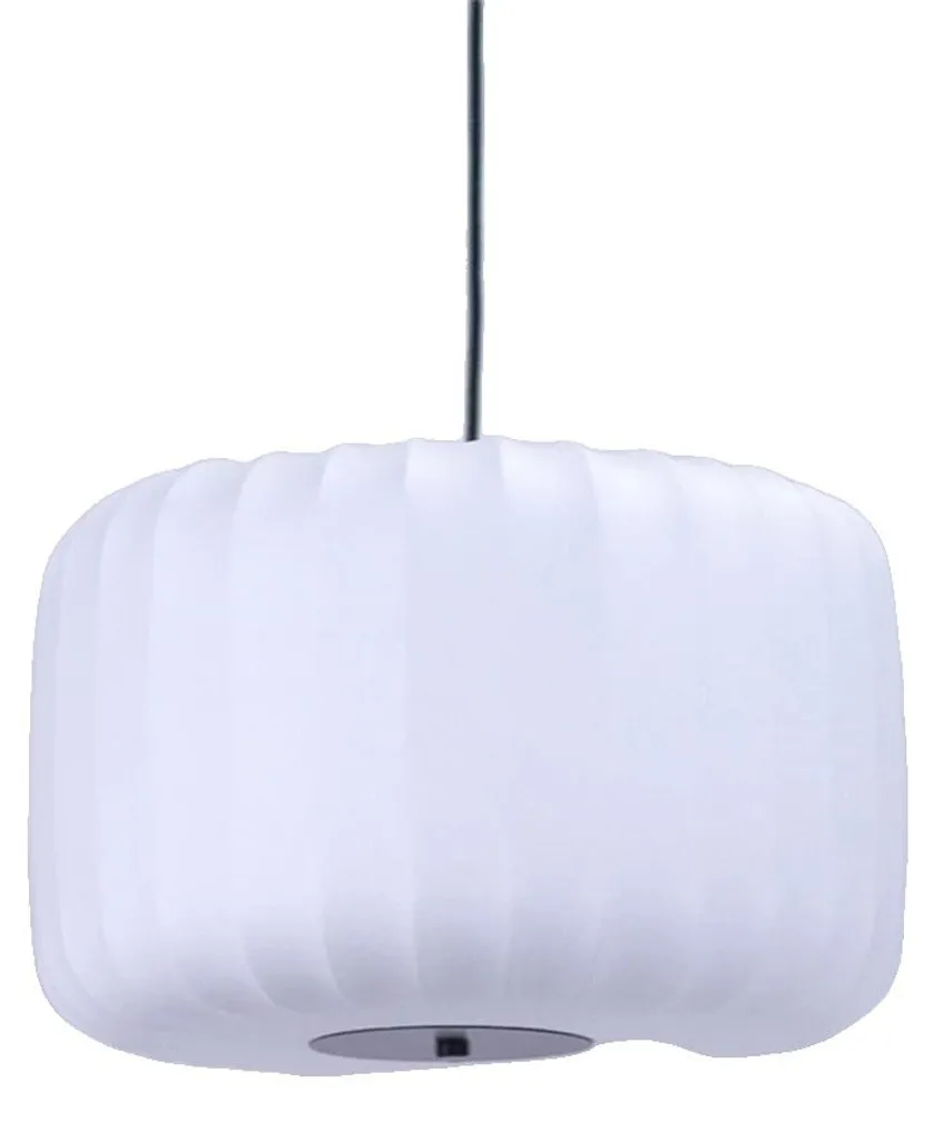 Luminaire Wabi Sabi 42 cm structure fer et soie - Éclairage tamisé zen
